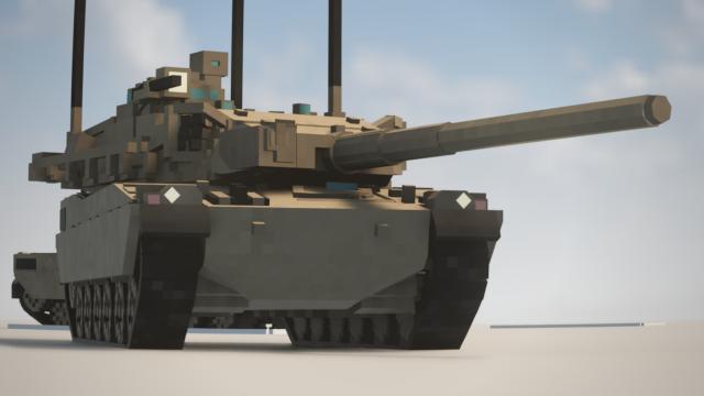 [TABS] Char de Combat Principal AMX-40 для Teardown
