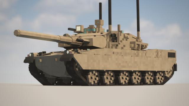 [TABS] Char de Combat Principal AMX-40 для Teardown