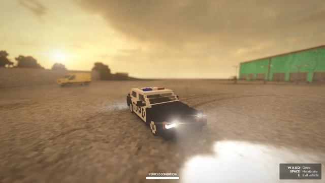 Ford Crown Victoria Cop Car