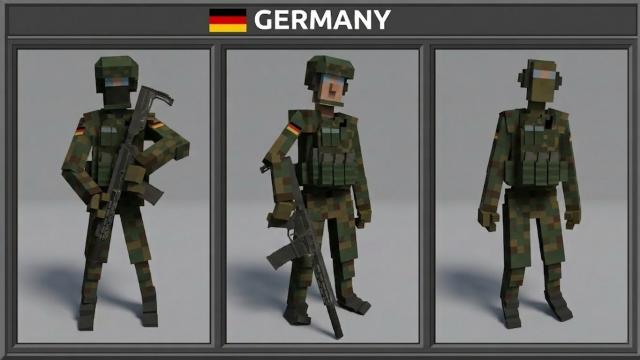 [PRZ & 4LF] Modern European Army Pack (WIP)