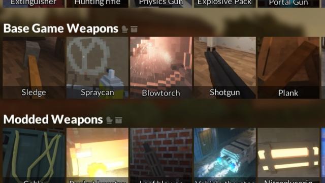 GMod-esque Tool Menu