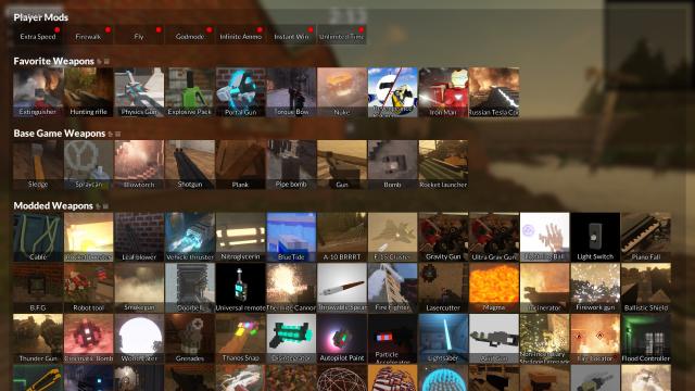 GMod-esque Tool Menu for Teardown