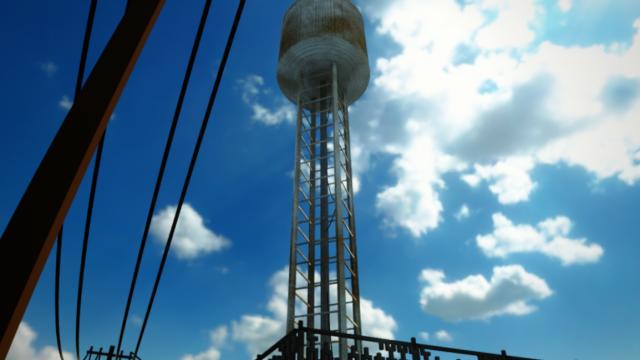 Realistic Water Tower