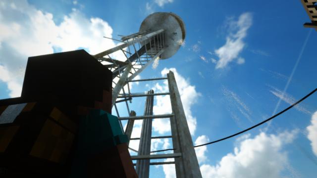 Realistic Water Tower for Teardown