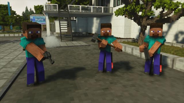 [NPC Weapons, Teams And Fighthing!] Steve's NPC Mod for Teardown
