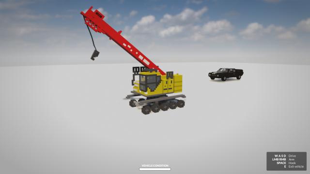 Повністю функціонуючий кран / Fully Work Crane