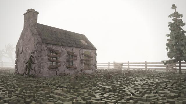Simple farm scene
