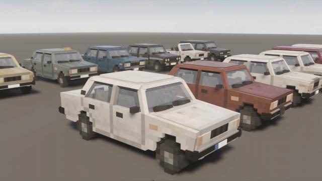 Headcrab's smol Civil Vehicle Pack для Teardown