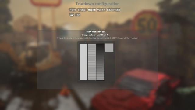 Better old HUD (1.4 UI) for Teardown