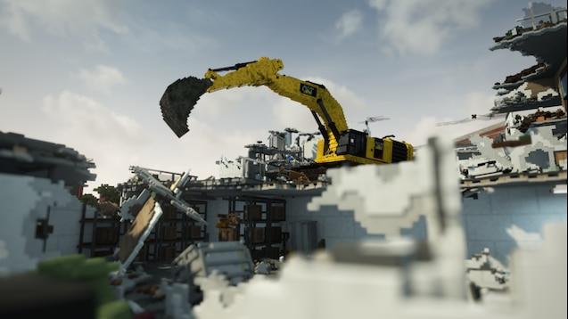 Cat 6015b Mining Excavator для Teardown