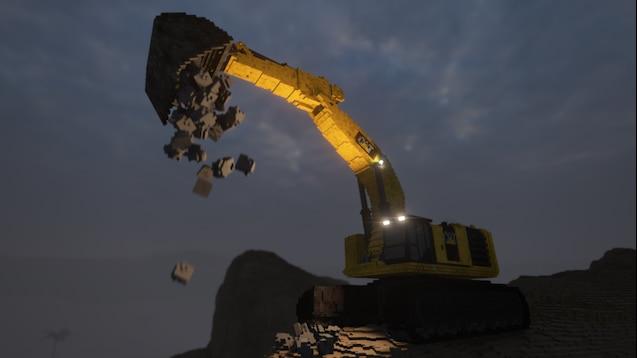 Cat 6015b Mining Excavator для Teardown