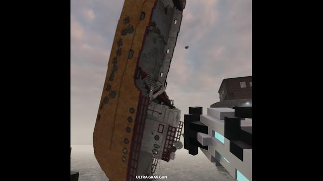 Мощная гравитационная пушка / Unlimited Size Gravity Gun
