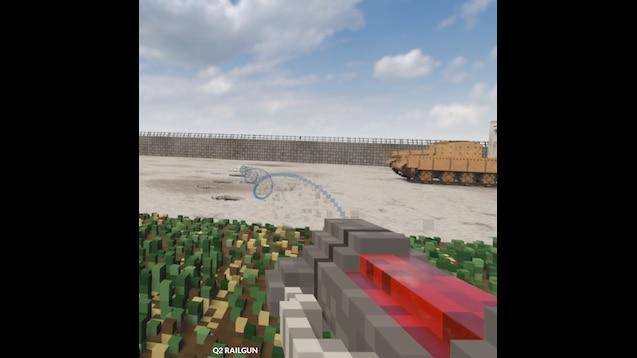 Рельсотрон из Quake 2 / Quake 2 Railgun