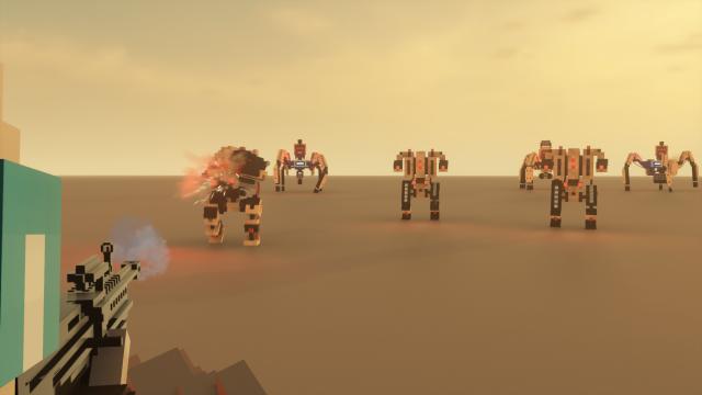 Robot Spider pack для Teardown