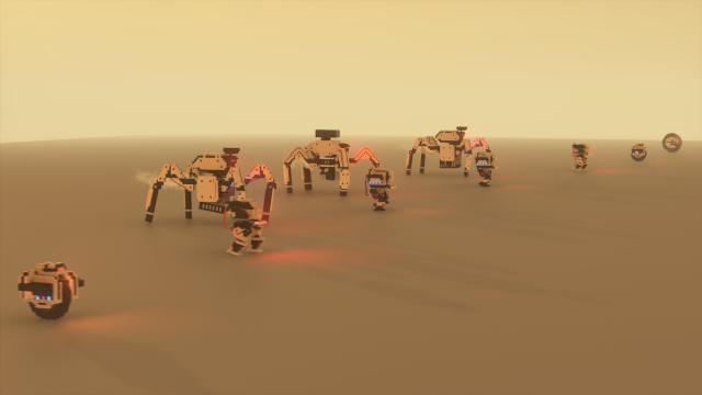 Robot Spider pack для Teardown