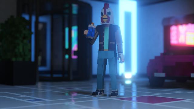 Hotline Miami Character Pack for Teardown