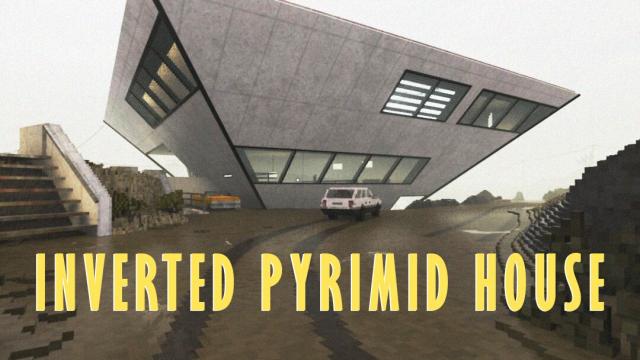 Перевернута піраміда-будинок / Inverted Pyramid House для Teardown