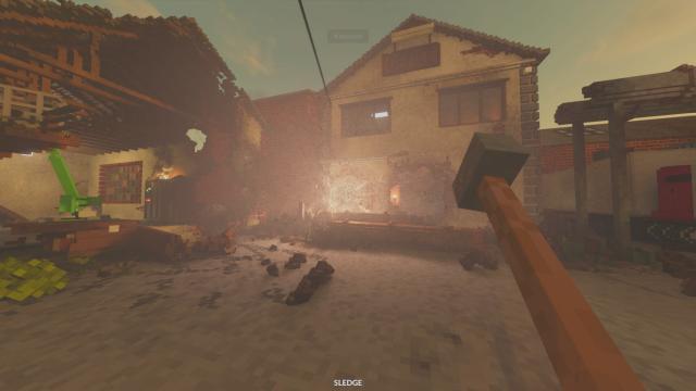 Explosive hammer