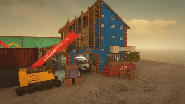 Тестова карта / Test Map (With Boat Trailer, Dynamic Structures, and Vehicles) для Teardown