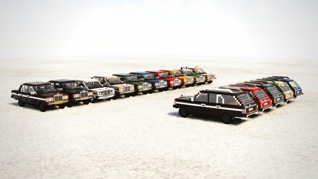 Regvin`s Mercedes-Benz W123 + Wagon (1975) for Teardown