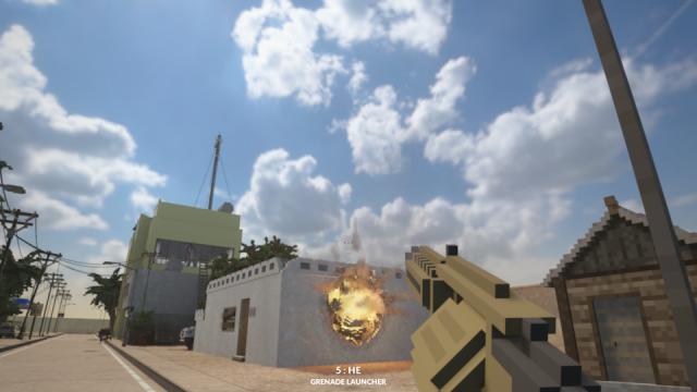 Multiple Grenade Launcher for Teardown
