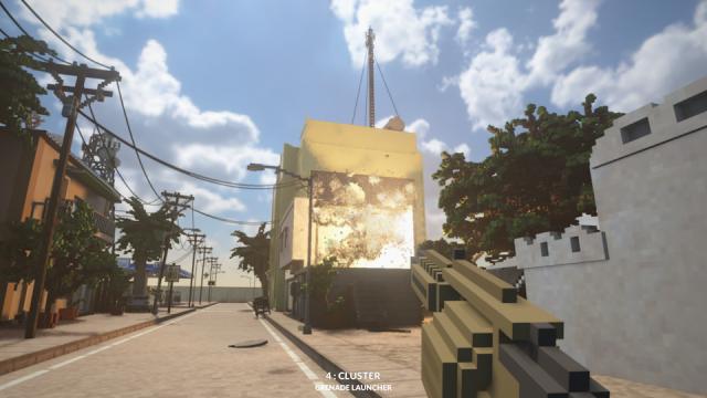 Multiple Grenade Launcher for Teardown