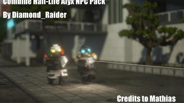 Солдат Альянсу / Half-Life Alyx Combine Soldier (AI)