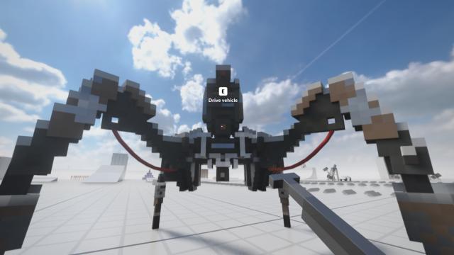 Drive/Ride Spider Mech