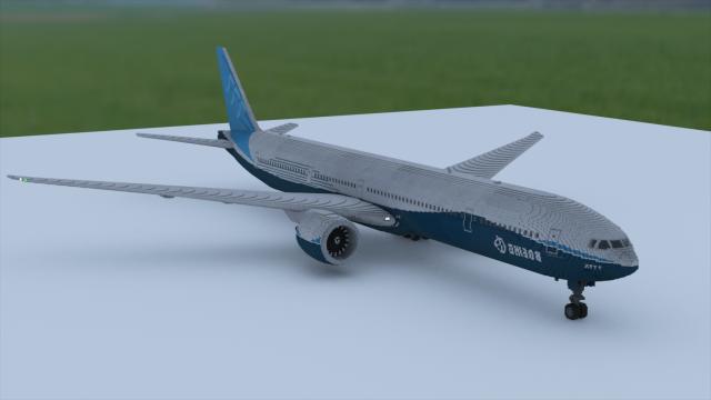 Boeing 777 Plane