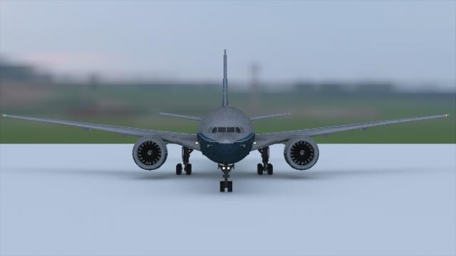 Boeing 777 Plane for Teardown