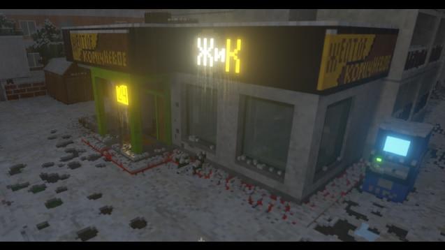 Russian Town 3: Winter для Teardown