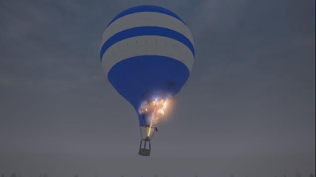 Повітряна куля / Hot Air Balloon для Teardown