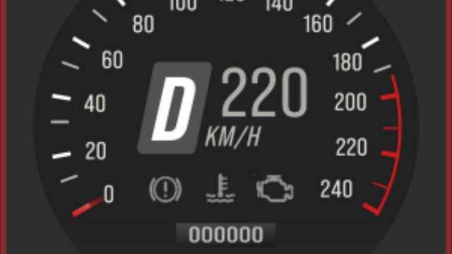 Rally Speedometer