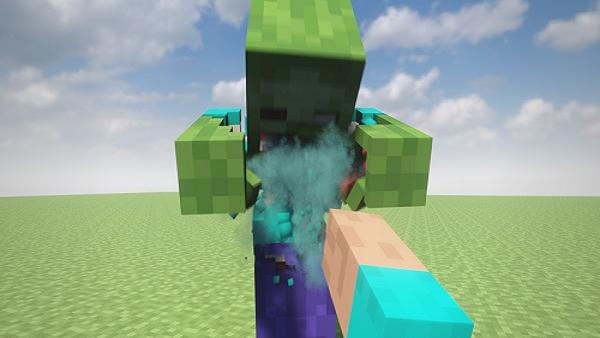Minecraft Steve's arm (Sledge Replacement)