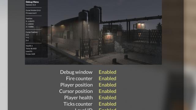 Debug Menu
