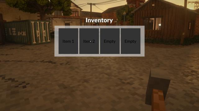 Система інвентарю / Inventory System