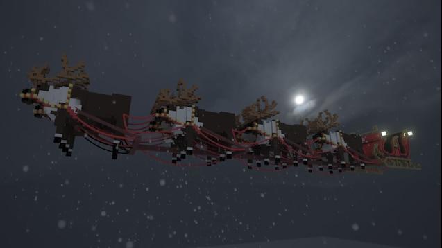 Santa's Sleigh для Teardown