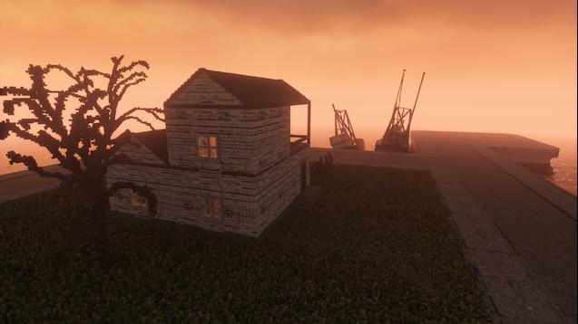 Будиночок, що руйнується, на острові / Destructible House [Port] для Teardown