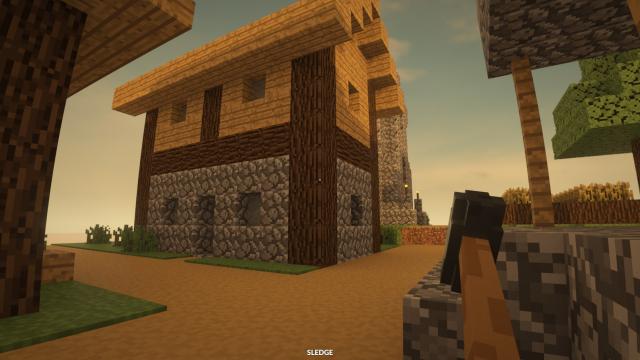Minecraft Small Town for Teardown