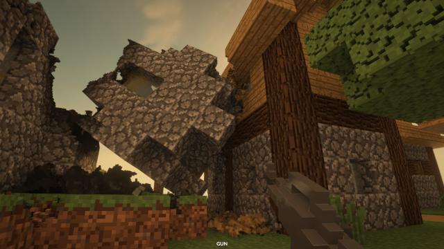 Minecraft Small Town for Teardown