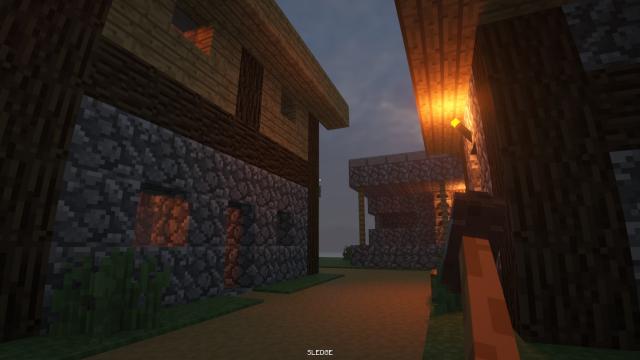 Minecraft Small Town for Teardown