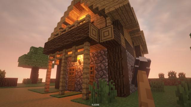 Minecraft Small Town for Teardown