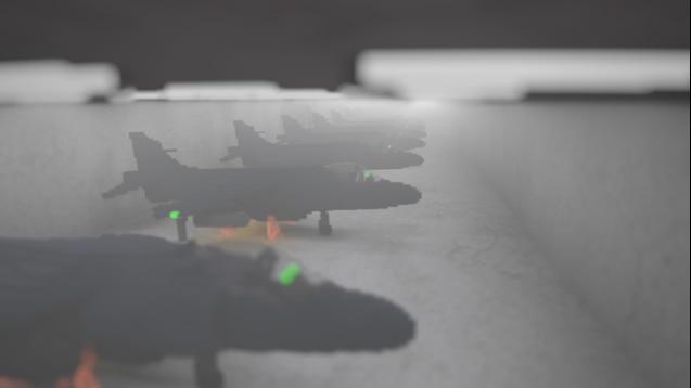 Aircraft carrier W. I. P. for Teardown
