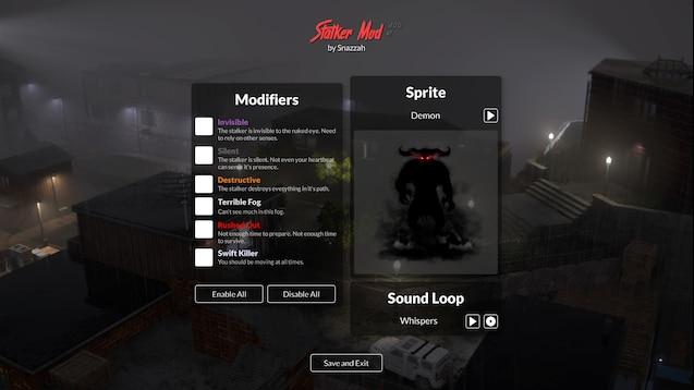 Преследователь / Stalker Mod для Teardown
