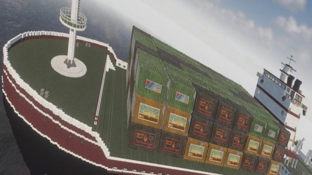 Spawnable Container Cargo Ship [MP]