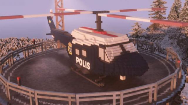 [Swedish Police Chopper]