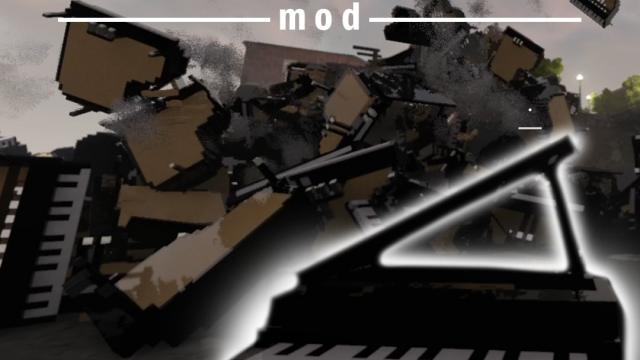 Piano Fall Weapon for Teardown