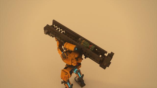 Fat Man Rocket Launcher для Teardown
