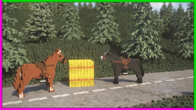 Time Campers Horses для Teardown