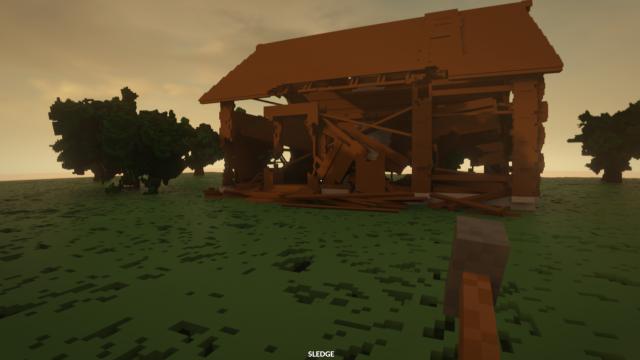 Cabin With Some Trees Map для Teardown